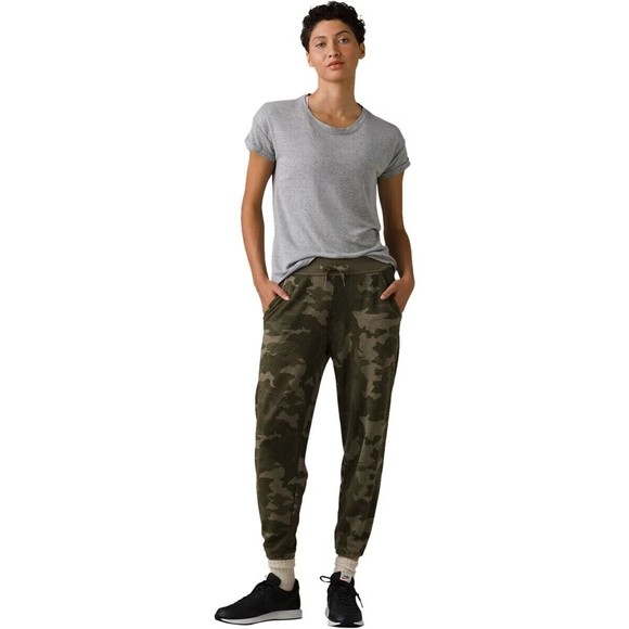 Womens Size XS Prana Cozy Up Ankle Pants Camo NWT - Picture 1 of 6